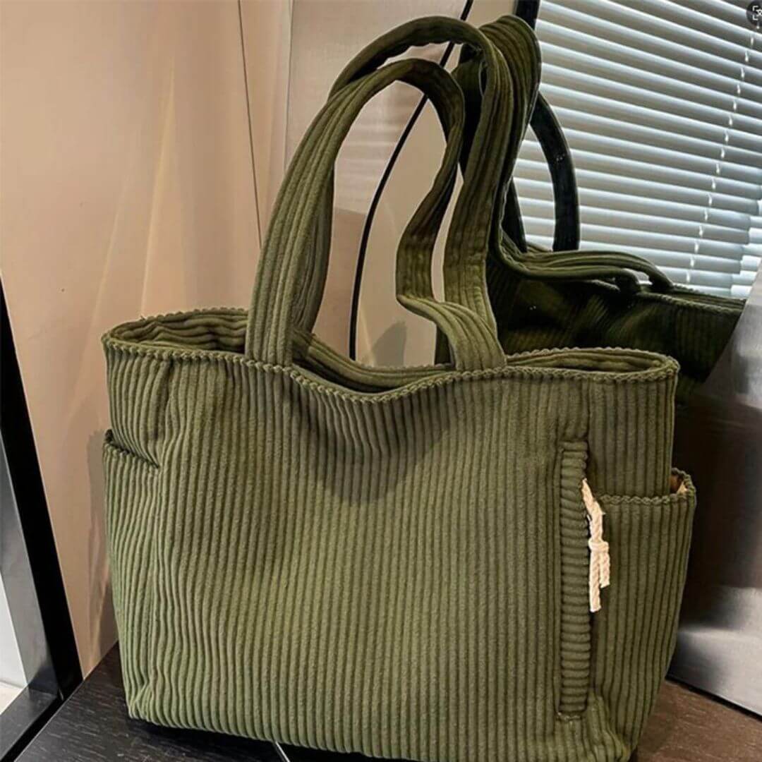 Zuzaz | Corduroy Handtas