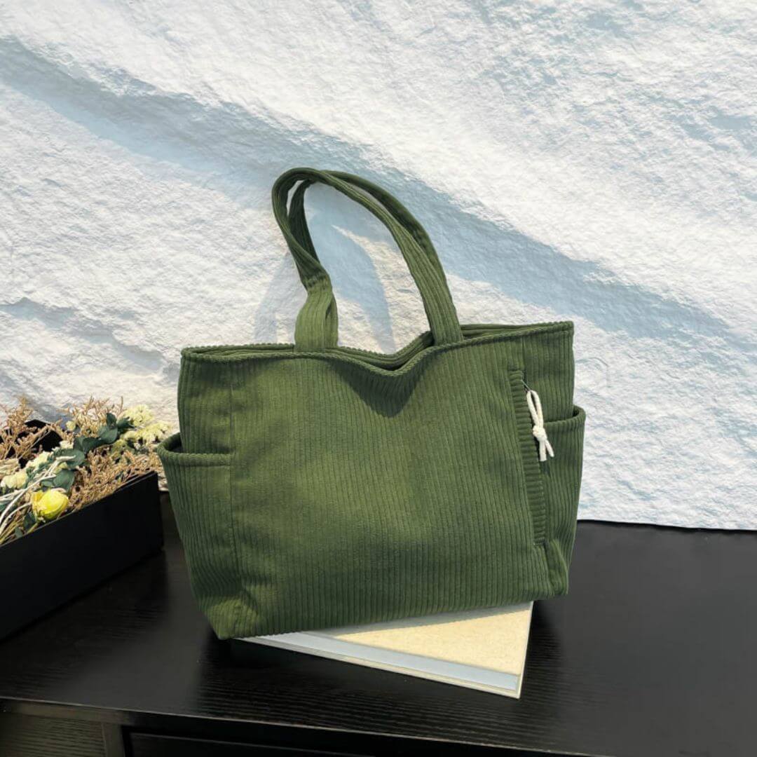 Zuzaz | Corduroy Handtas