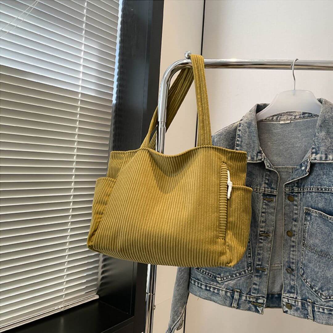 Zuzaz | Corduroy Handtas