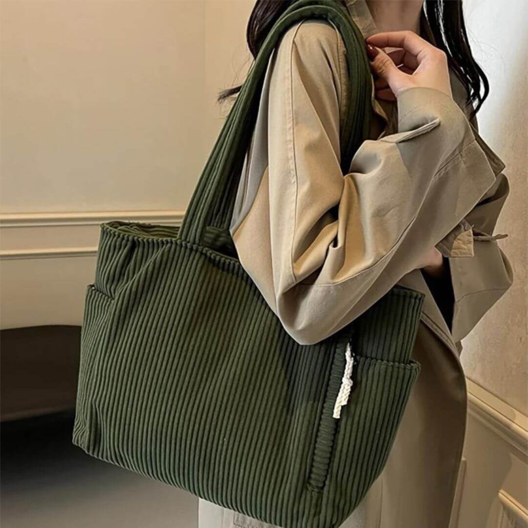 Zuzaz | Corduroy Handtas