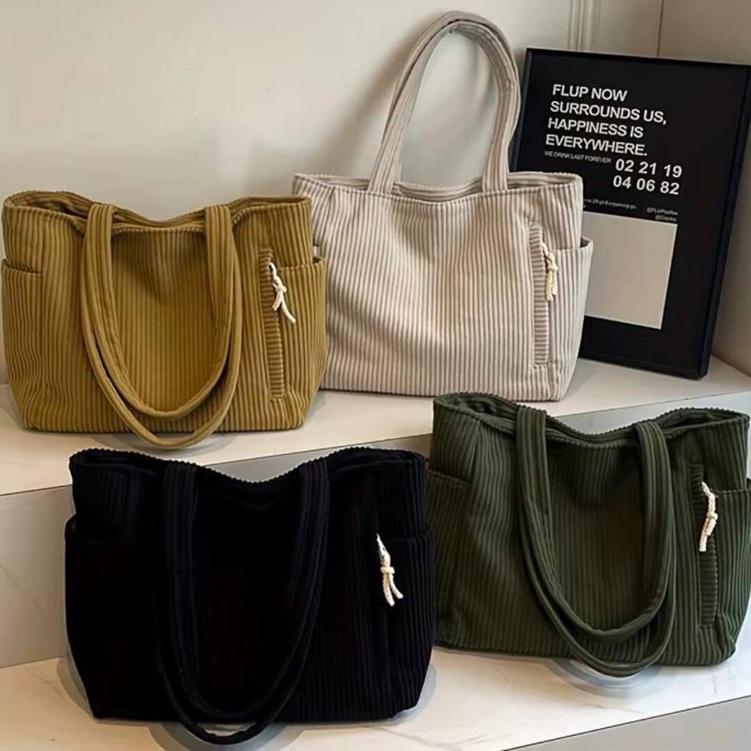 Zuzaz | Corduroy Handtas