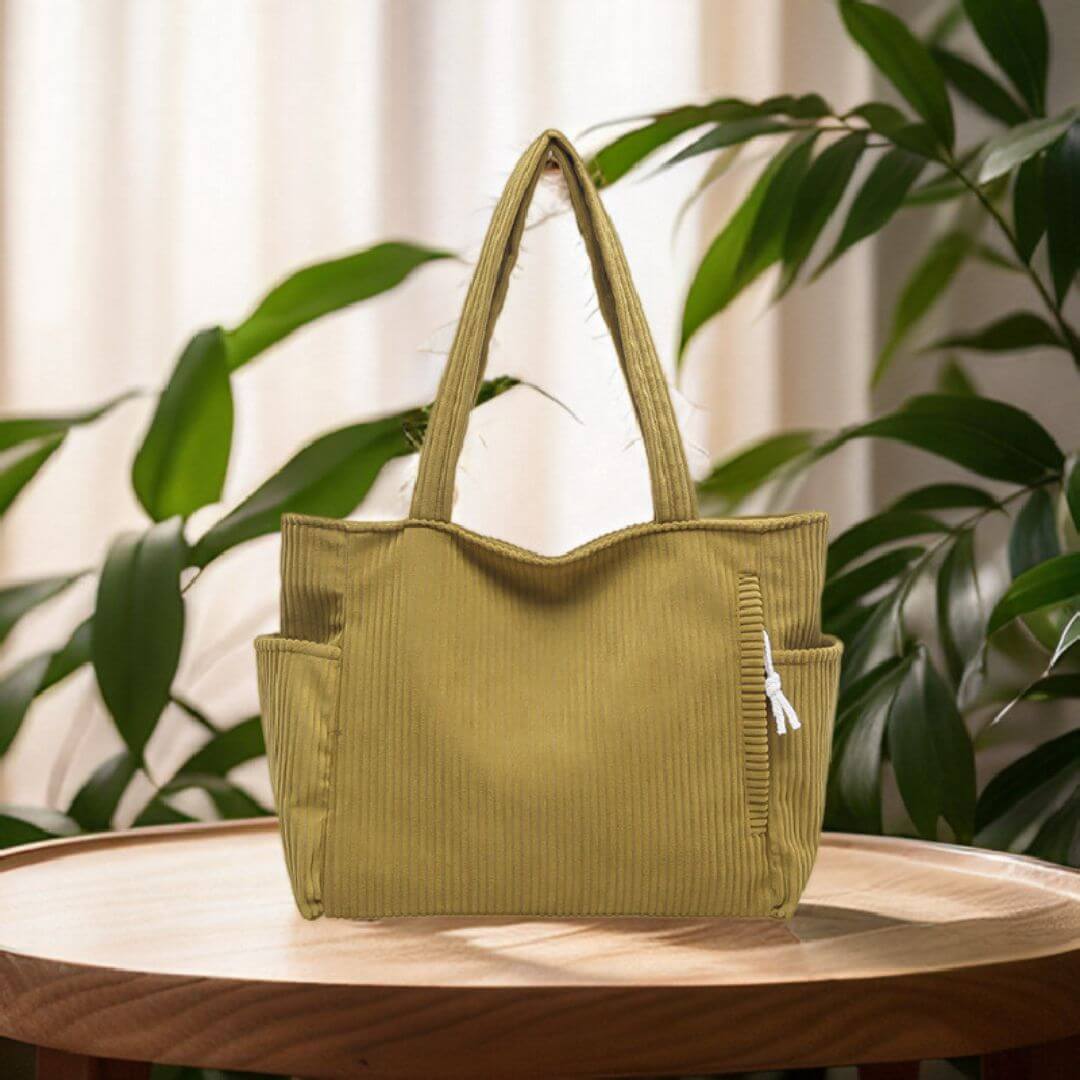 Zuzaz | Corduroy Handtas